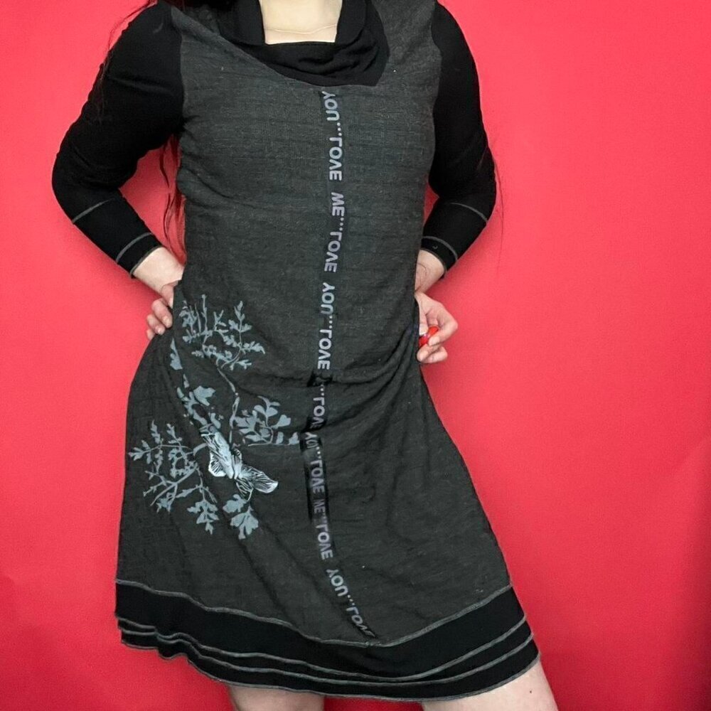 Tricotto / cowl neck sweater dress​​​​​​​​​​​​​